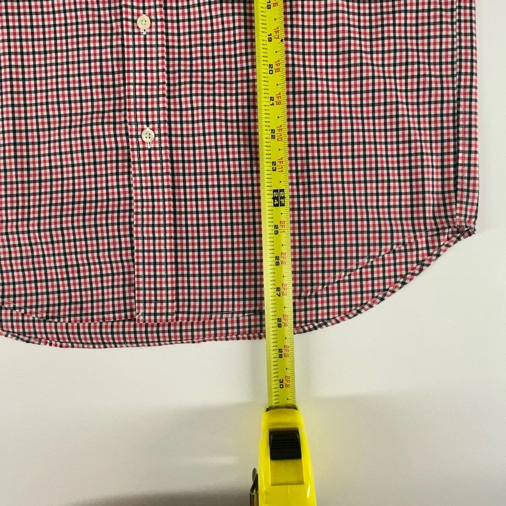 Ralph Lauren Long Sleeve Gingham Button Down Casual Shirt Boys XL (18-20) NWT